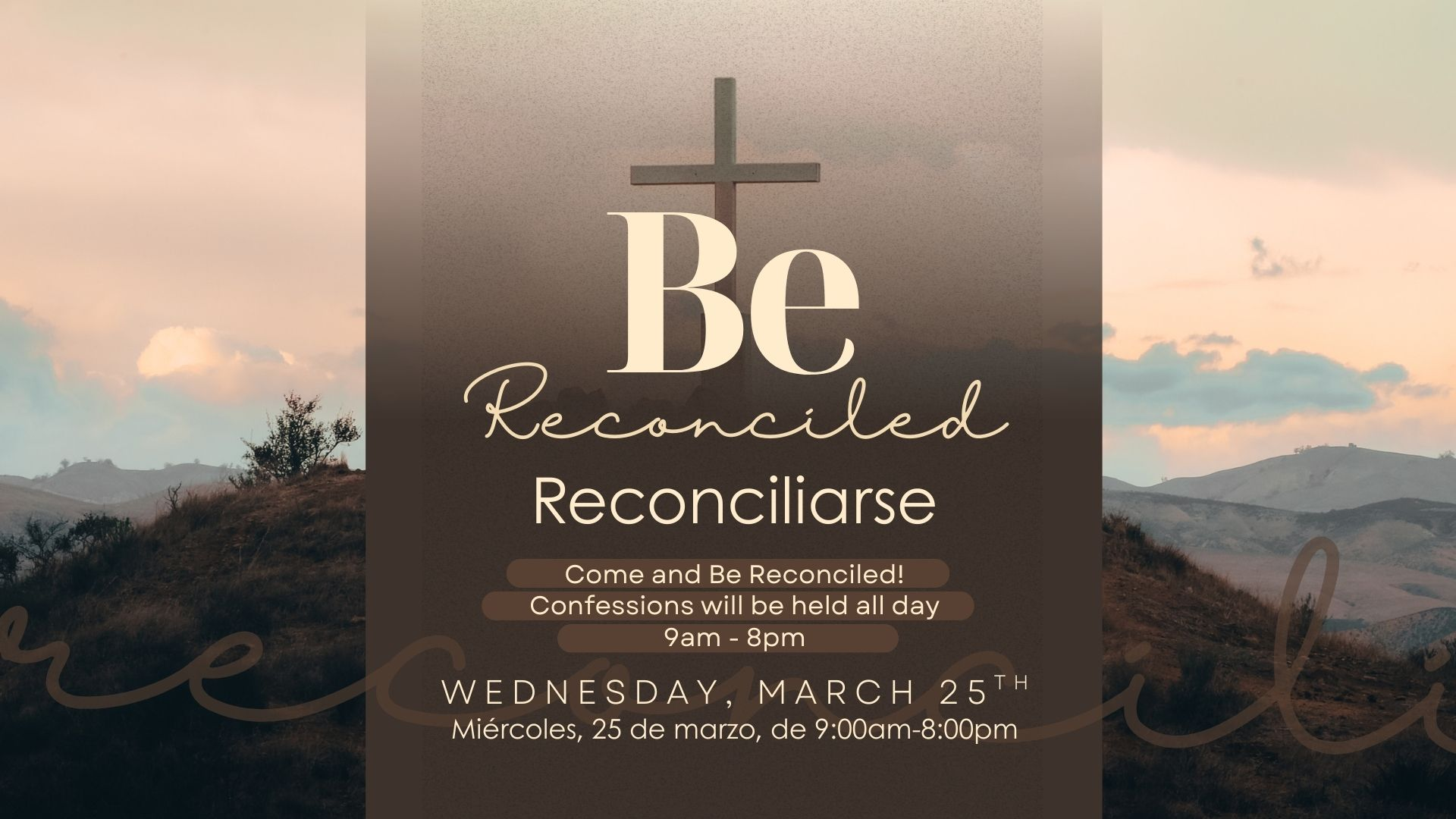 Be Reconciled (1920 x 1080 px)