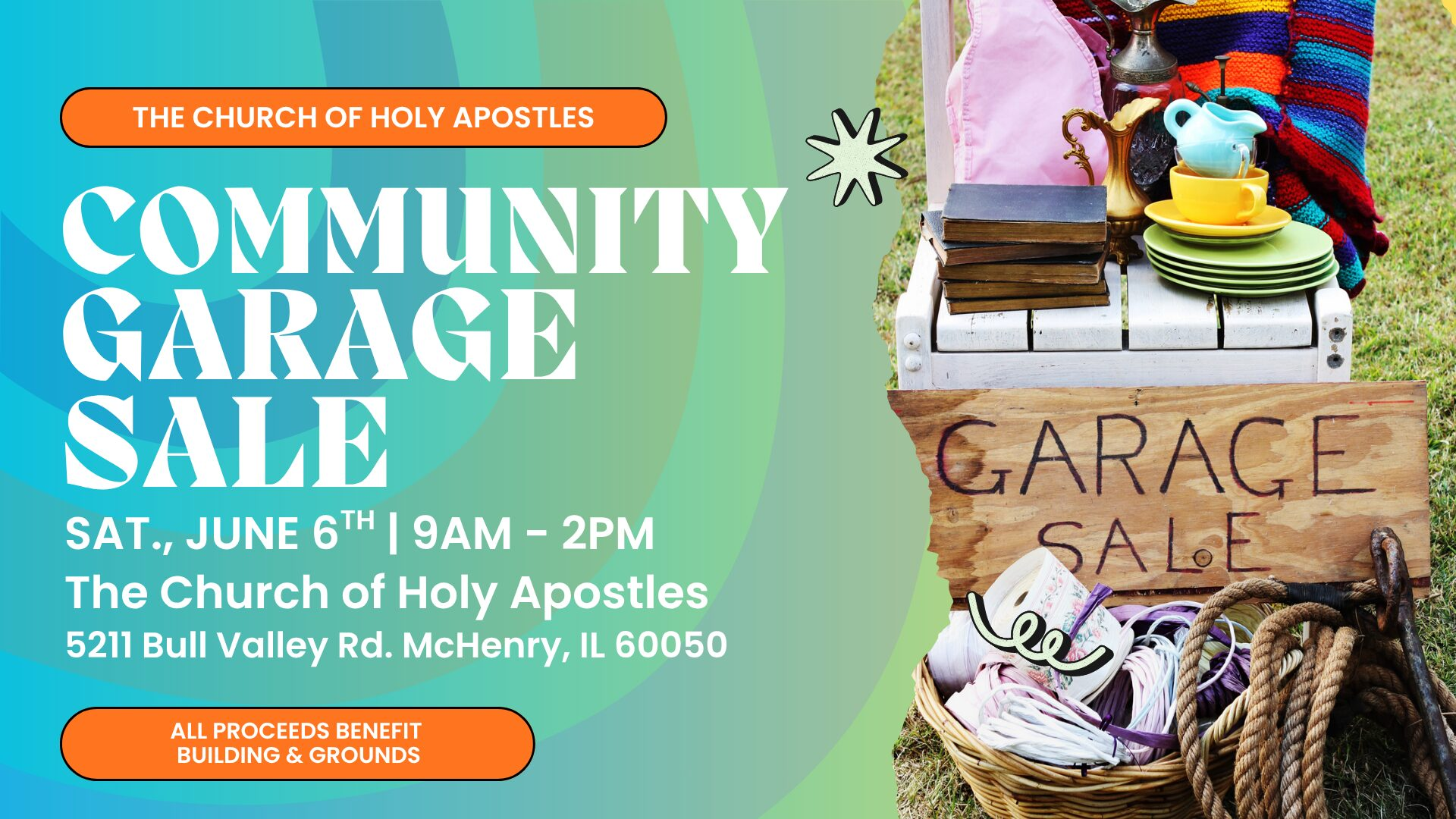 Community garage sale